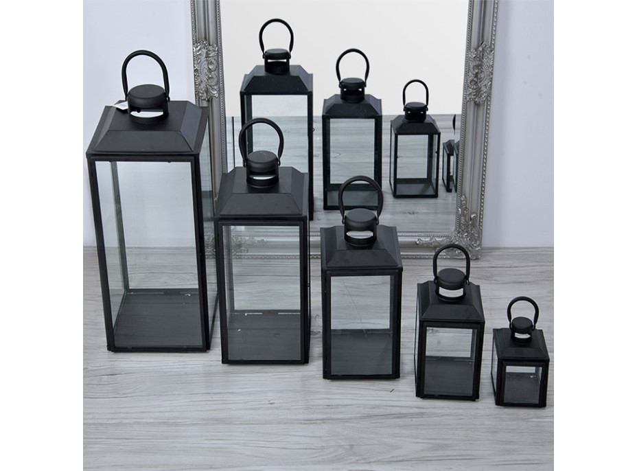 Černé lucerny - 5 kusů