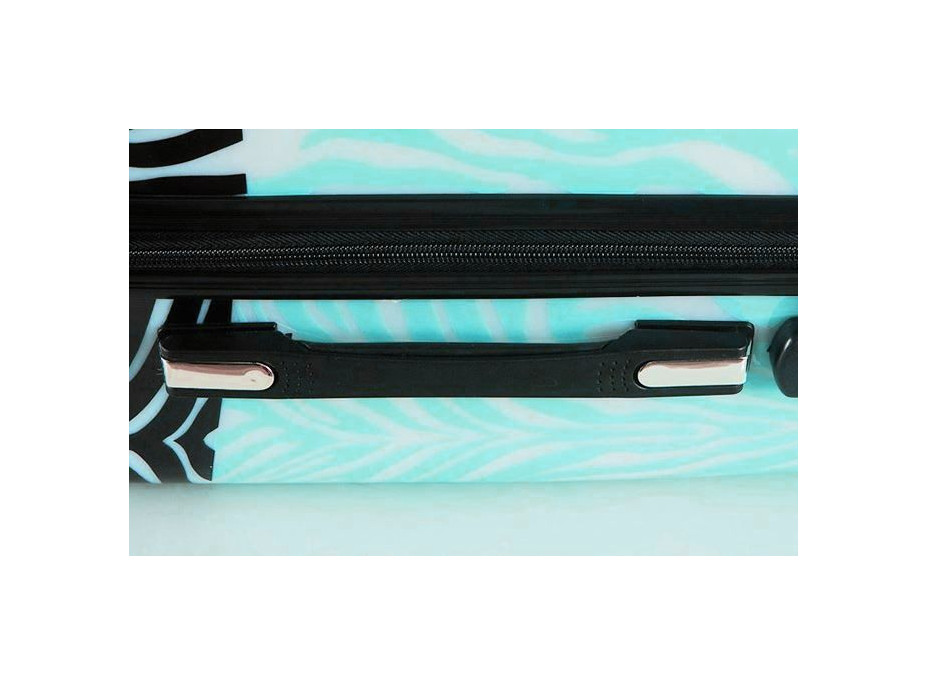 Cestovní kufry ZEBRA - mátové