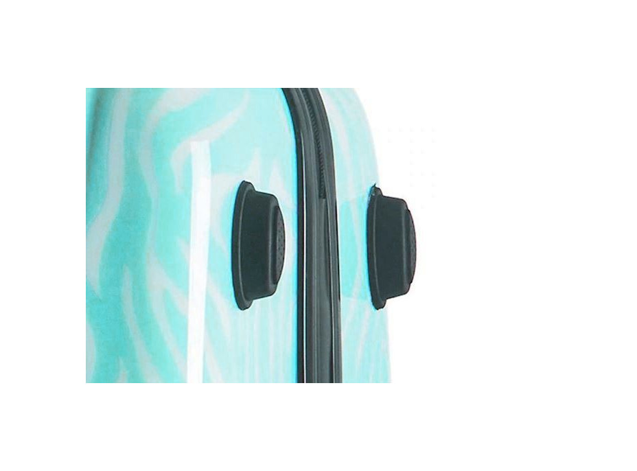 Cestovní kufry ZEBRA - mátové