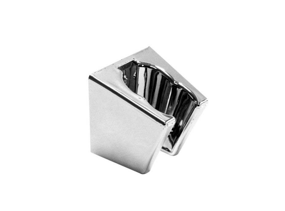 Držák sprchy polohovací, plast/chrom