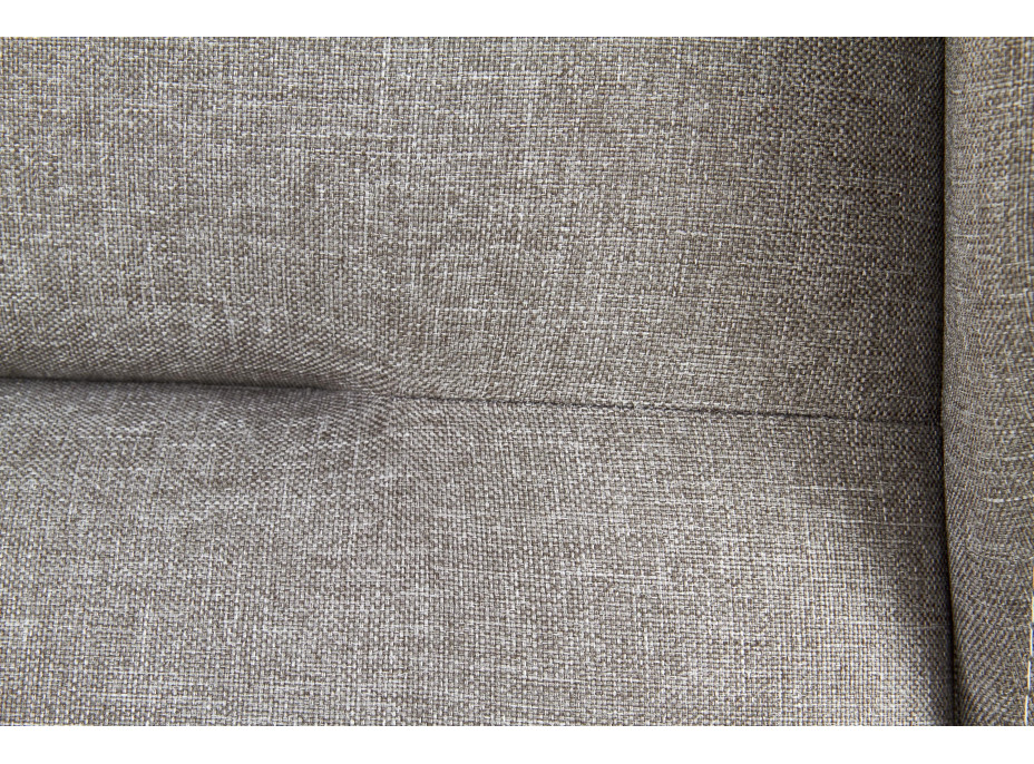 Postel z masivu SATIN 200x160 cm - čalouněná - šedá