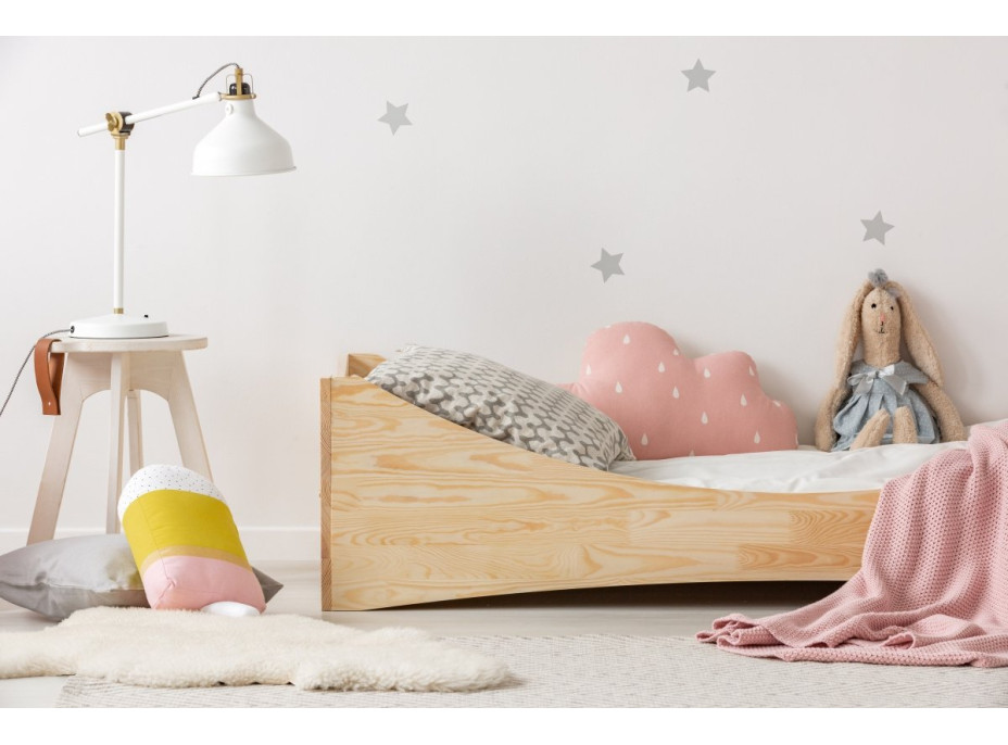 Dětská postel z masivu BOX model 3 - 160x70 cm