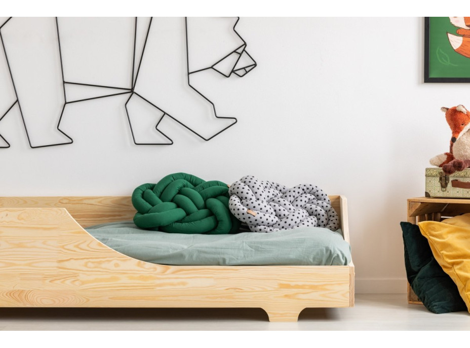 Dětská postel z masivu BOX model 4 - 200x80 cm