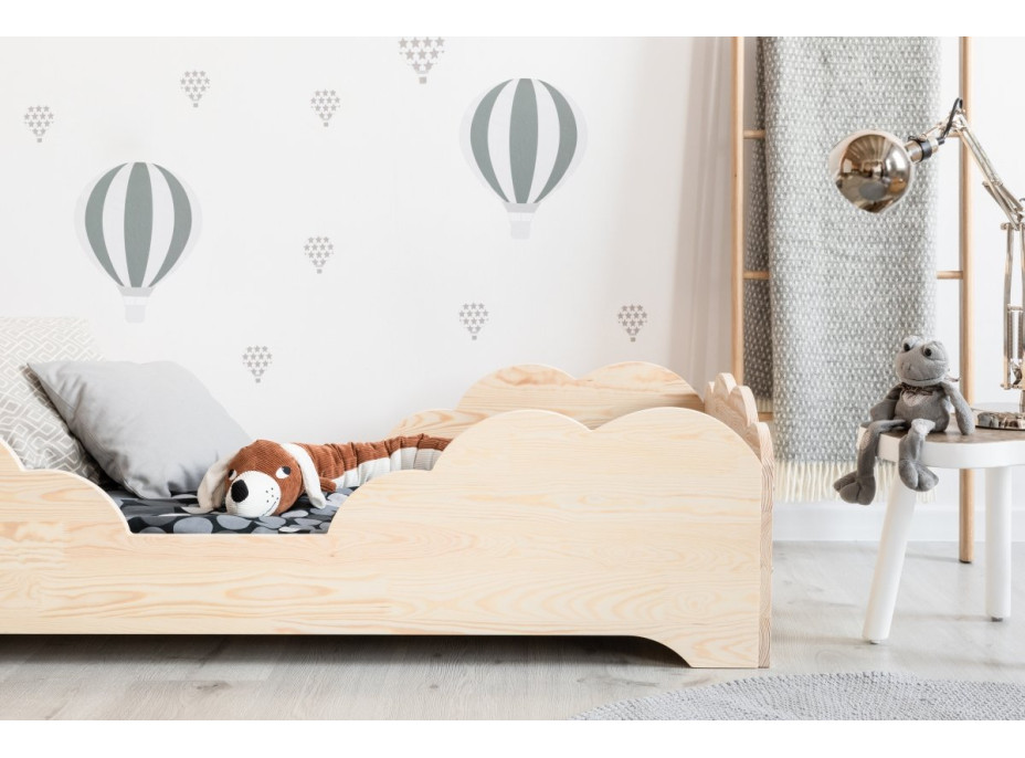 Dětská postel z masivu BOX model 10 - 120x60 cm