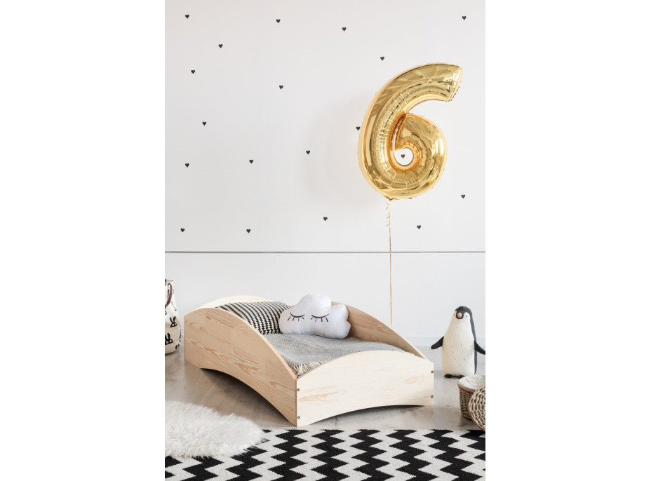Dětská postel z masivu BOX model 6 - 200x90 cm