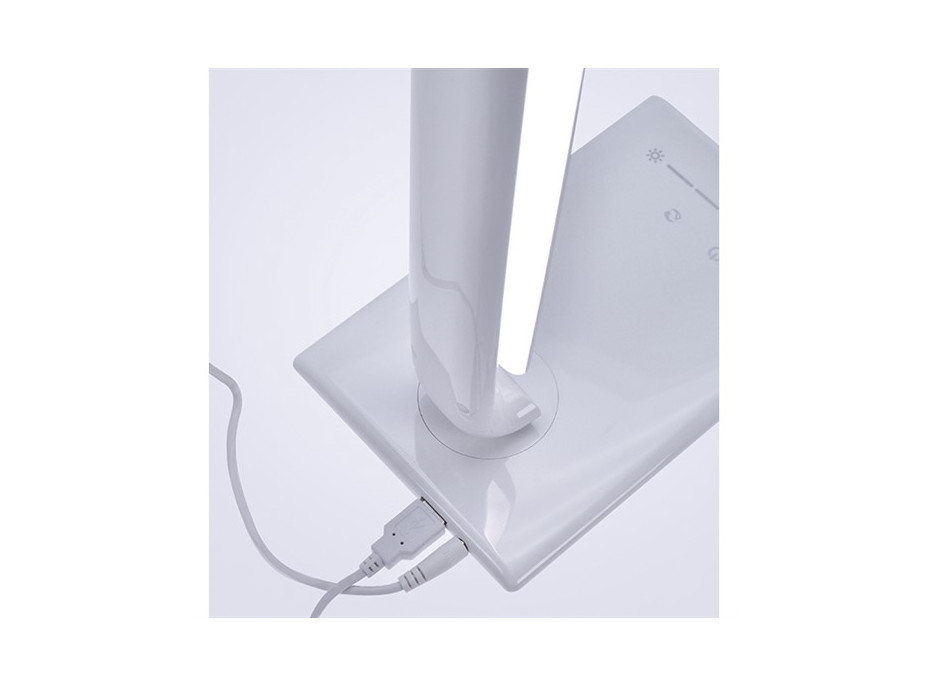 Stolní lampička ELEGANCE - LED 12W - stmívatelná - 3000-6000K - bílá