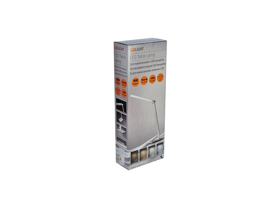 Stolní lampička ELEGANCE - LED 12W - stmívatelná - 3000-6000K - bílá