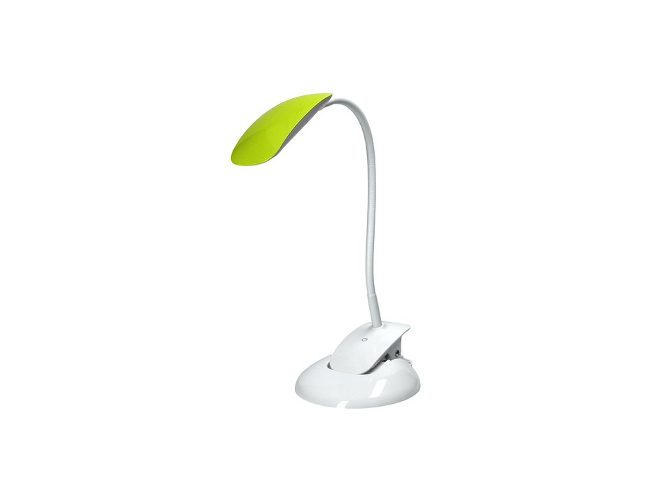 Stolní lampička FLAT s podstavcem i clipem - LED 5W - 4000K