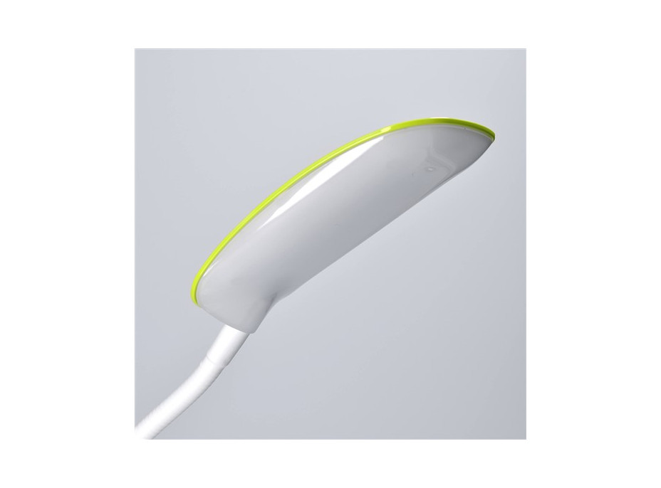 Stolní lampička FLAT s podstavcem i clipem - LED 5W - 4000K