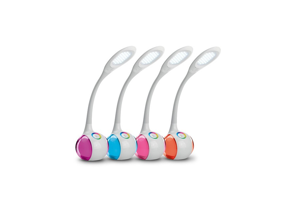 Stolní lampička MOOD - LED 6W - nastavitelná barva podsvícení - 4100K - bílá