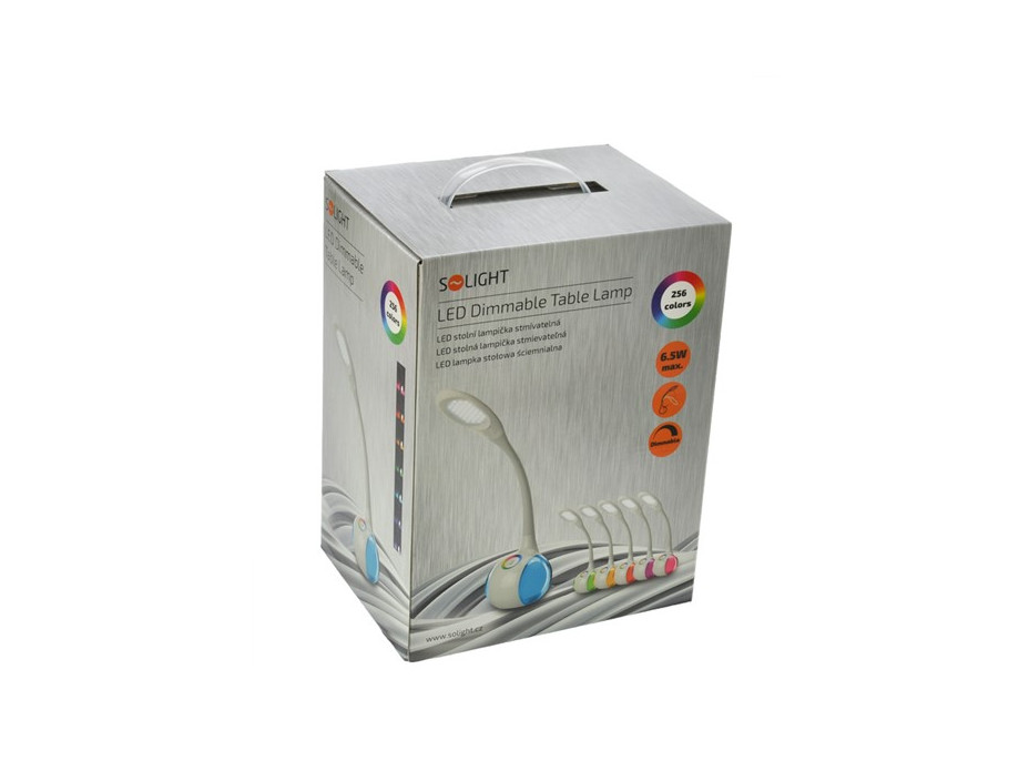 Stolní lampička MOOD - LED 6W - nastavitelná barva podsvícení - 4100K - bílá