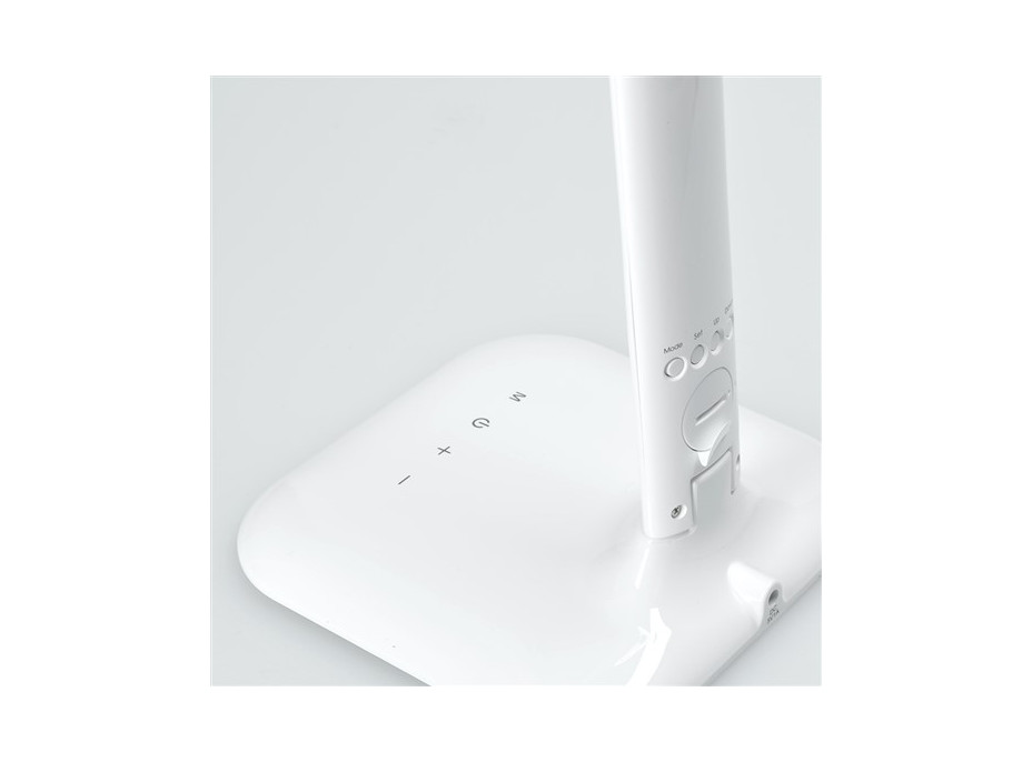 Stolní lampička STAR - LED 6W - stmívatelná - displej - 3000-6000K - bílá