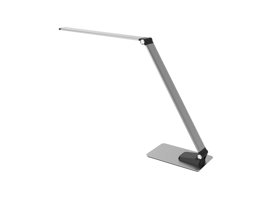 Stolní lampička SLIM - LED 11W - hliníková - stmívatelná - 3000-6000K - stříbrná