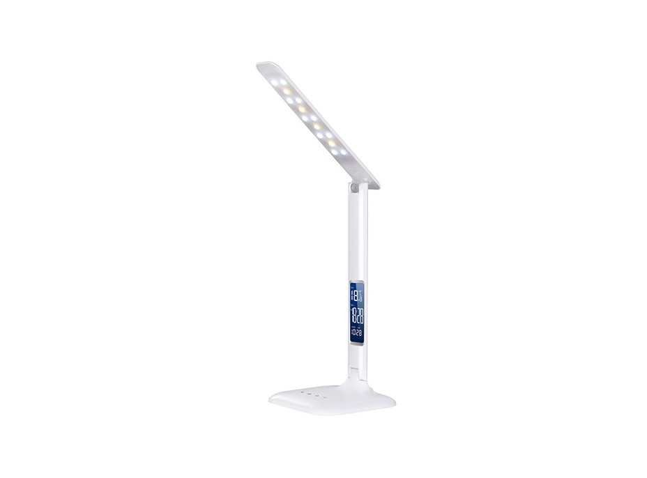 Stolní lampička STAR - LED 6W - stmívatelná - displej - 3000-6000K - bílá