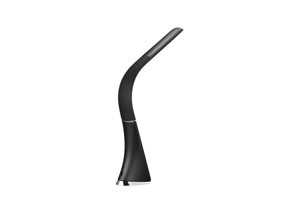 Stolní lampička SWAN - LED 6W - stmívatelná - displej - 4100K - černá