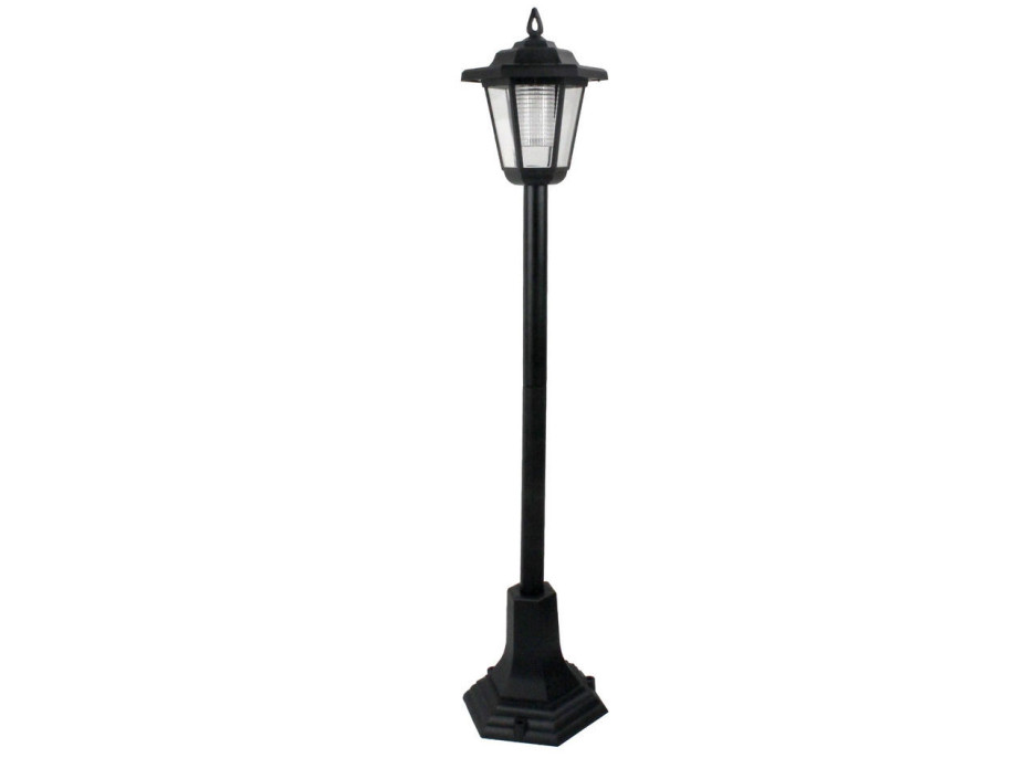 Zahradní LED solární lampa stojící 92x14 cm