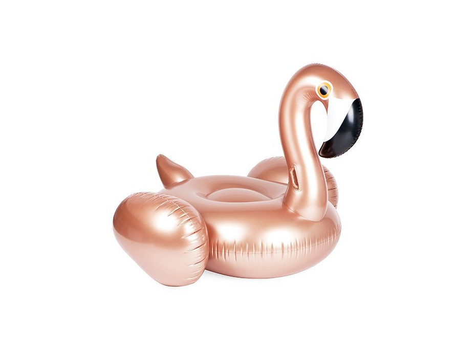 Nafukovací plavací lehátko PLAMEŇÁK XXL - Rose Gold - 150 cm
