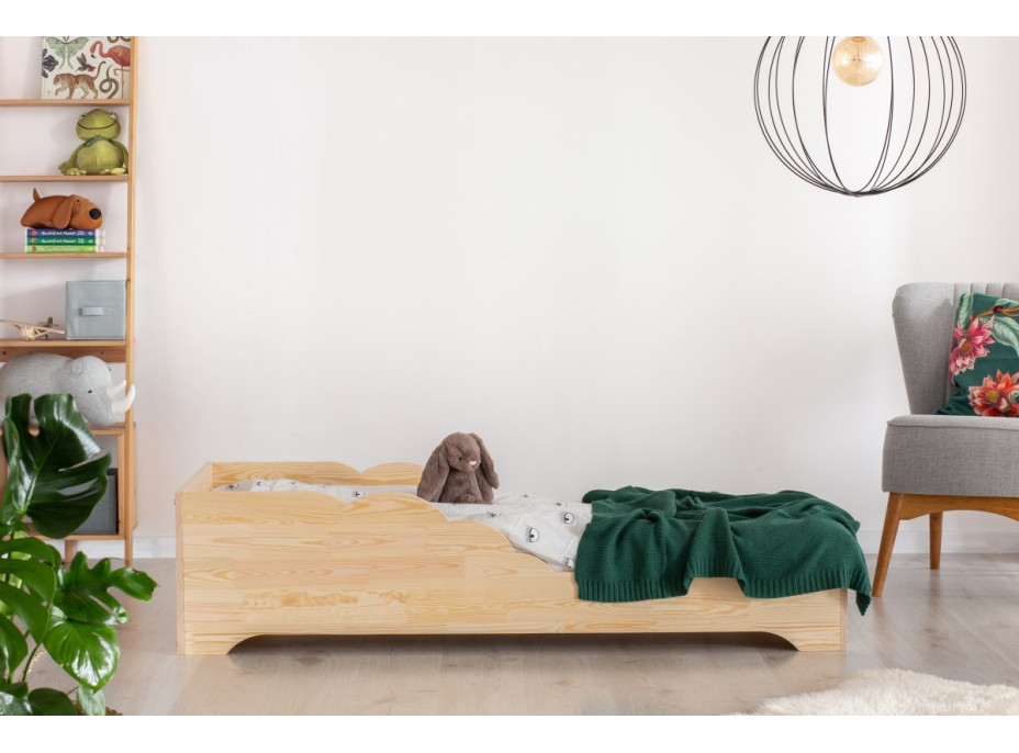 Dětská postel z masivu BOX model 11 - 160x70 cm