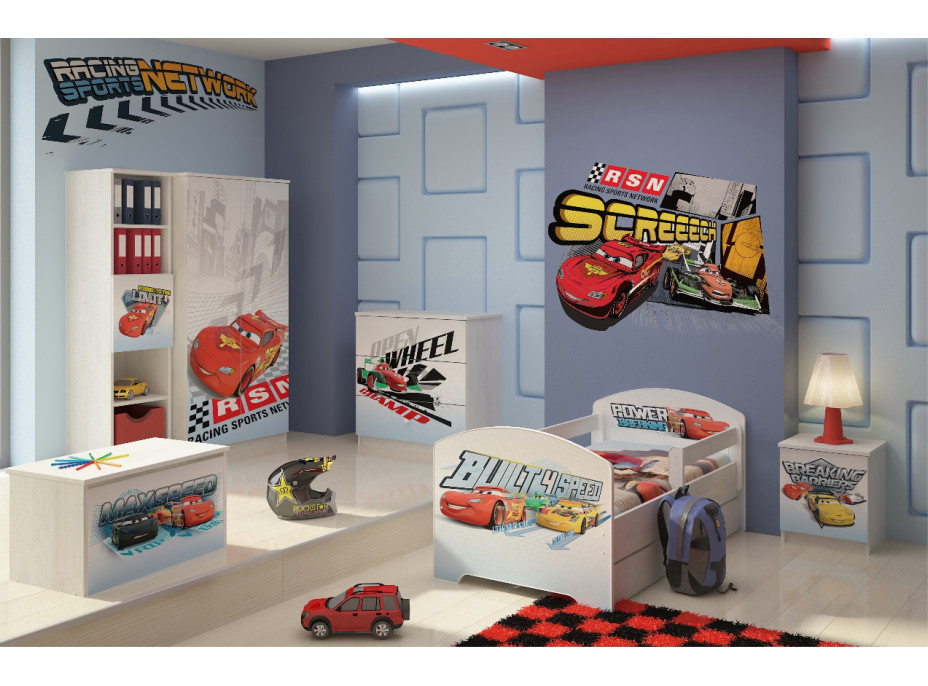 Dětský pokoj Disney CARS - postel k sestavě