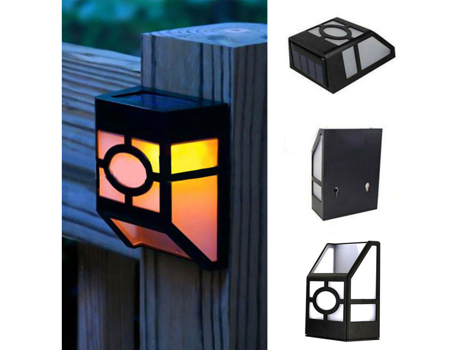 Zahradní dekorativní LED solární lampa závěsná