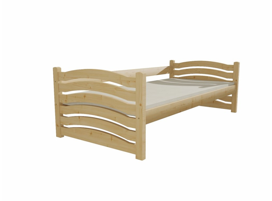 Dětská postel z MASIVU 200x90cm bez šuplíku - DP004