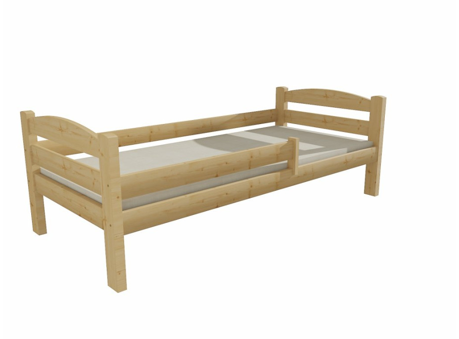 Dětská postel z MASIVU 180x80cm bez šuplíku - DP005