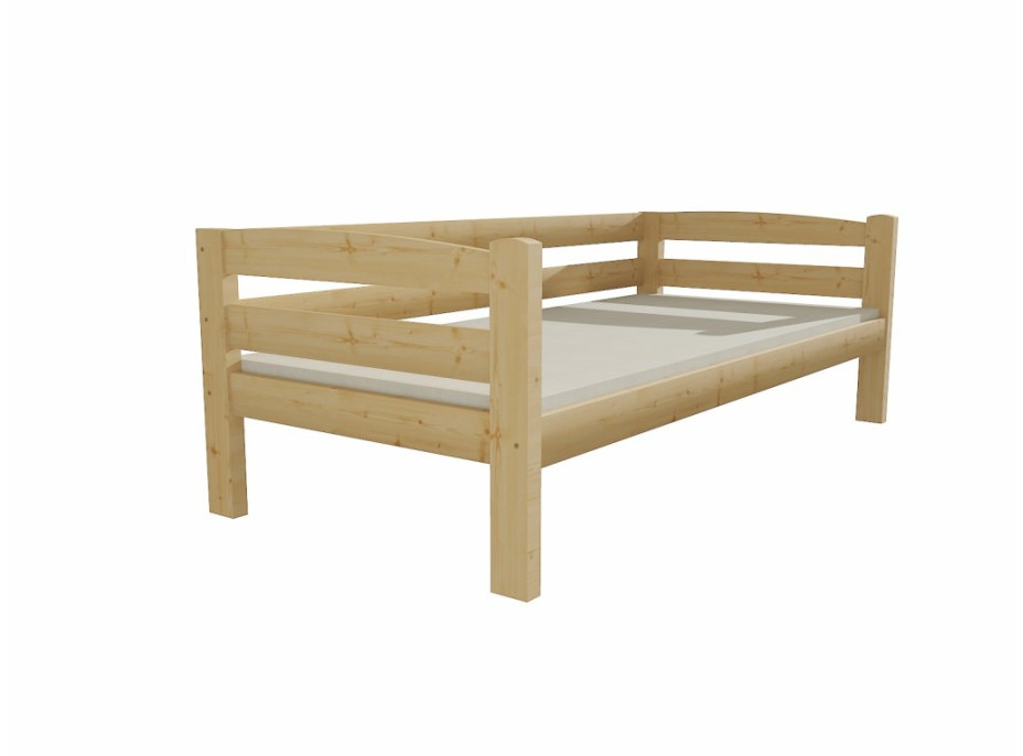 Dětská postel z MASIVU 200x80cm SE ŠUPLÍKY - DP010