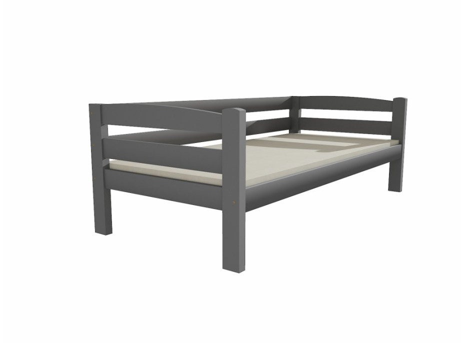 Dětská postel z MASIVU 180x80cm SE ŠUPLÍKY - DP010