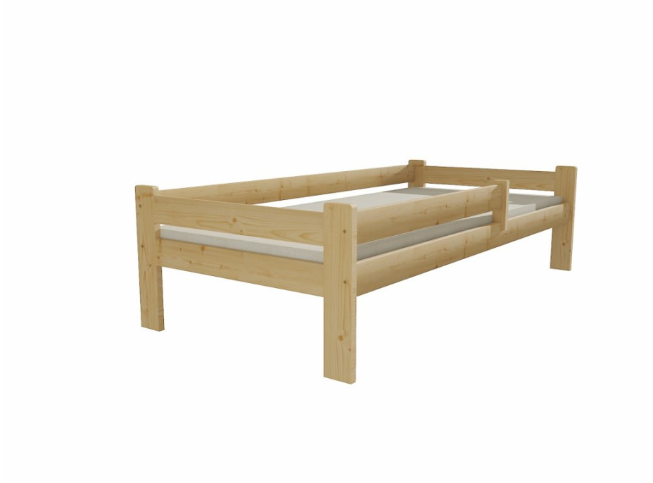 Dětská postel z MASIVU 180x80cm SE ŠUPLÍKY - DP012