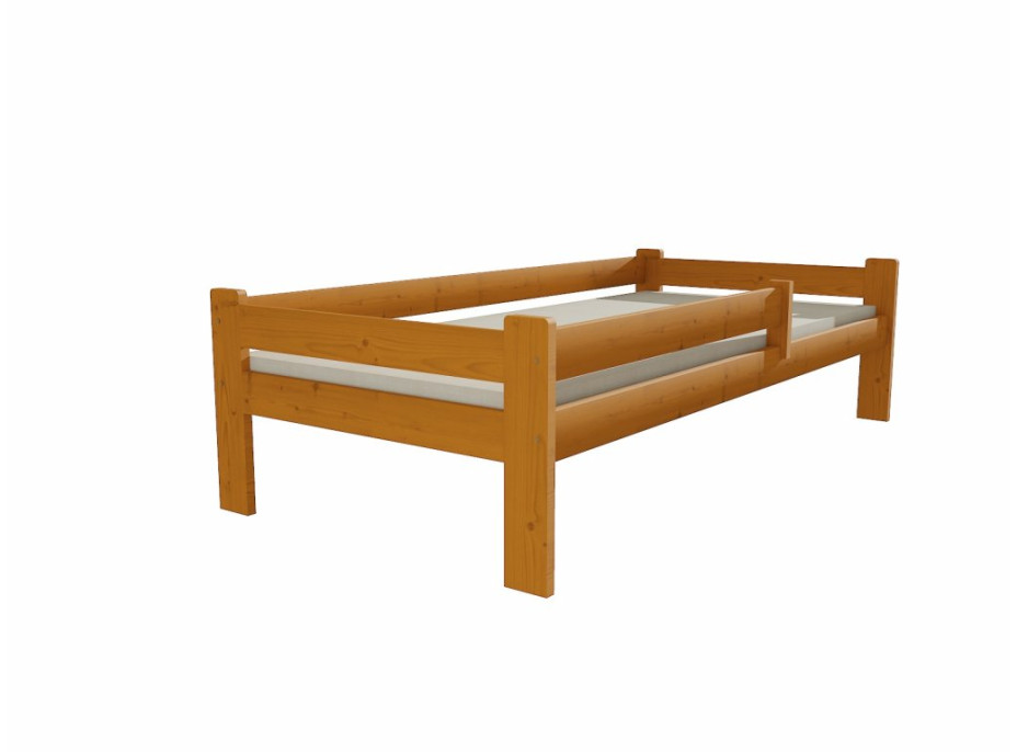 Dětská postel z MASIVU 200x90cm SE ŠUPLÍKY - DP012
