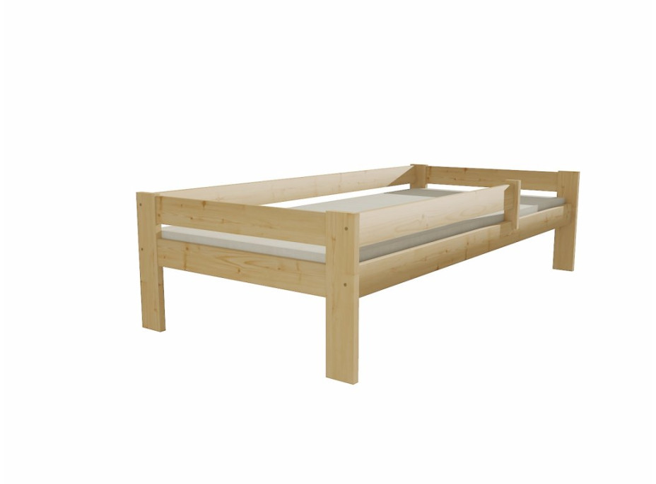 Dětská postel z MASIVU 200x90cm SE ŠUPLÍKY - DP018