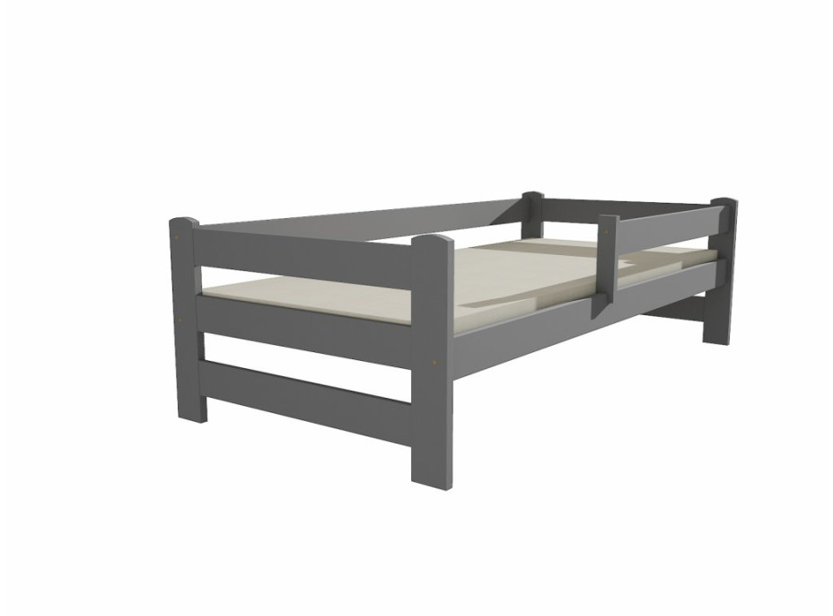 Dětská postel z MASIVU 200x80cm SE ŠUPLÍKY - DP019