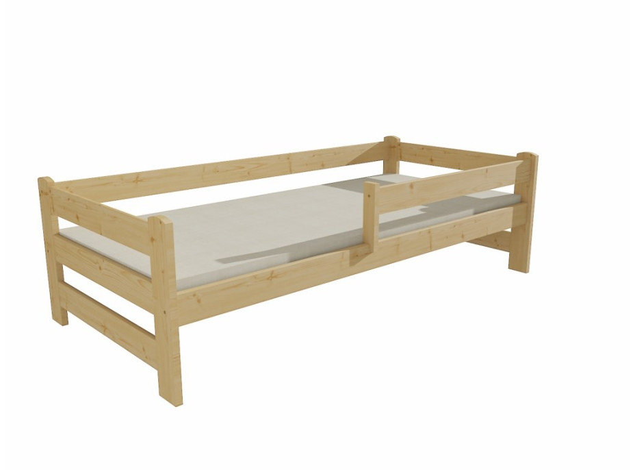 Dětská postel z MASIVU 200x80cm SE ŠUPLÍKY - DP019