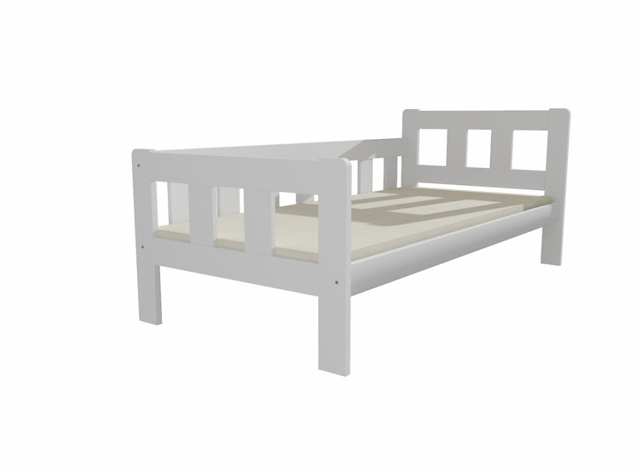 Dětská postel z MASIVU 200x90 cm SE ŠUPLÍKY - DP023/V