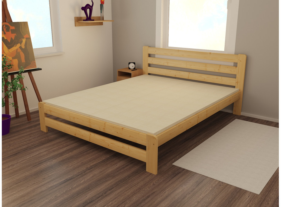 Postel z masivu 200x140 cm - MK1B