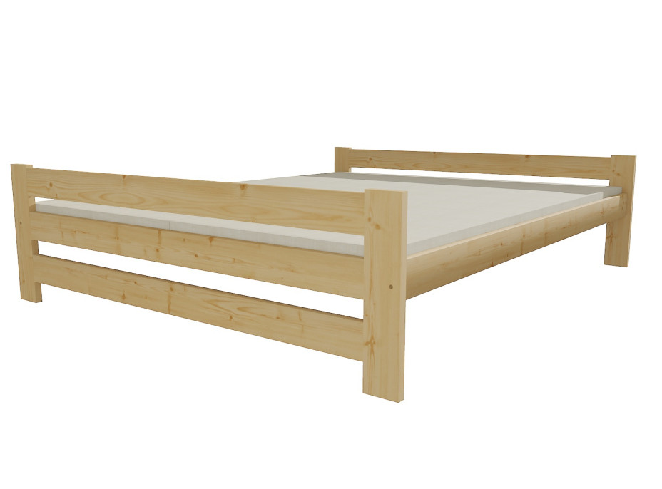 Postel z masivu 200x200 cm - MK6D