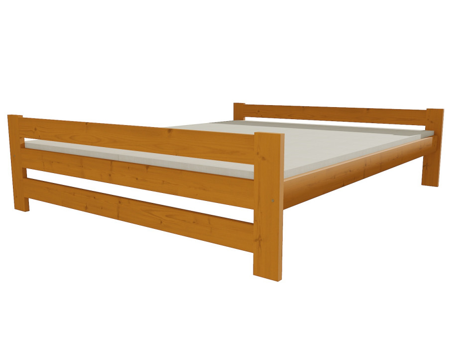 Postel z masivu 200x200 cm - MK6D