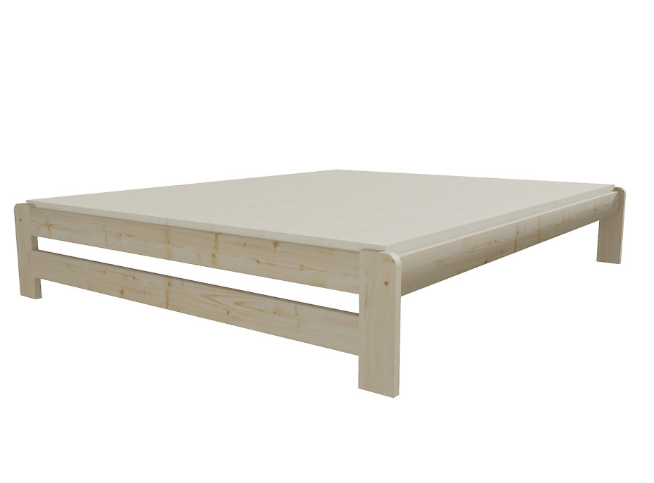 Postel z masivu 200x200 cm - MK4B