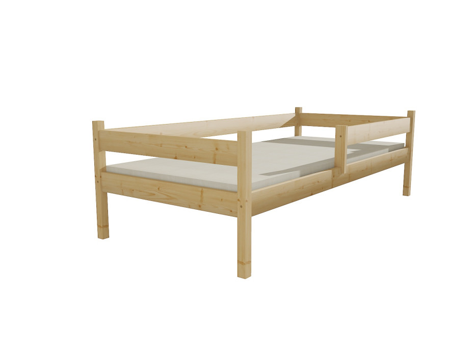Dětská postel z MASIVU 200x80 cm SE ŠUPLÍKY - DP027