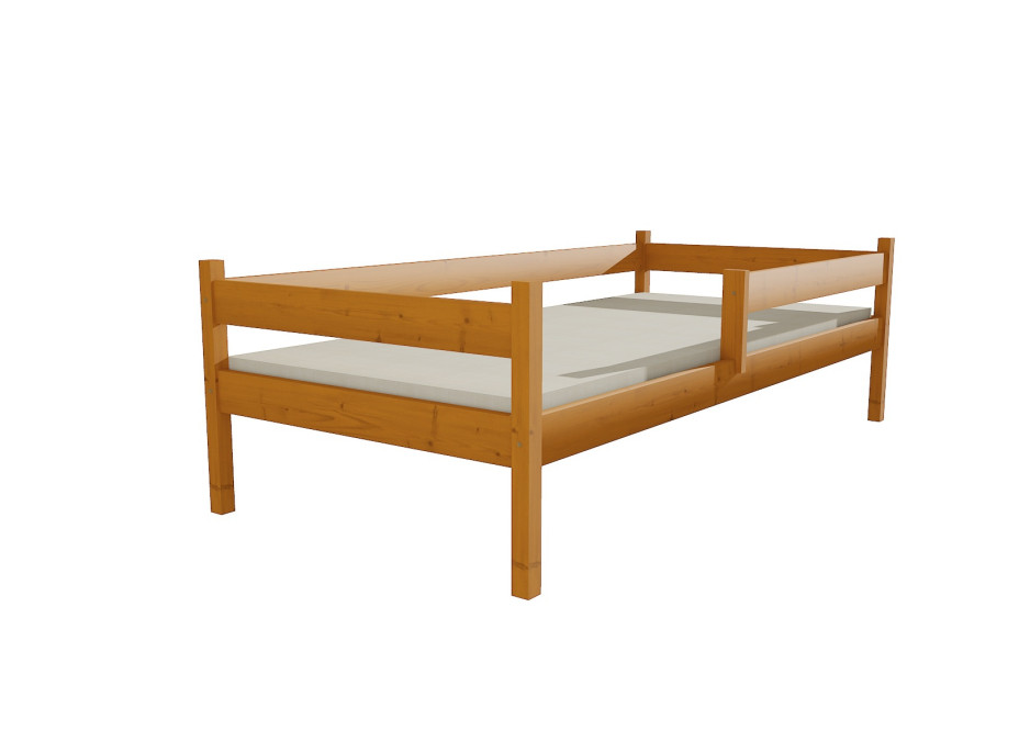 Dětská postel z MASIVU 200x80 cm SE ŠUPLÍKY - DP027