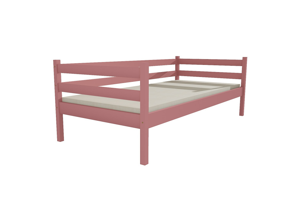Dětská postel z MASIVU 200x80 cm SE ŠUPLÍKY - DP028