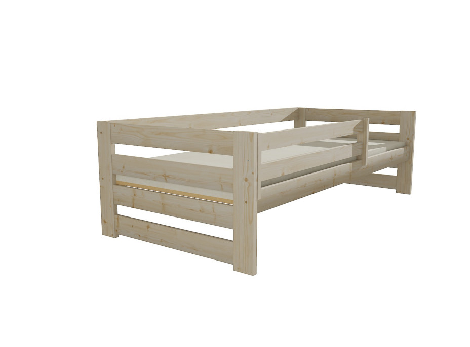 Dětská postel z MASIVU 200x90 cm SE ŠUPLÍKY - DP025