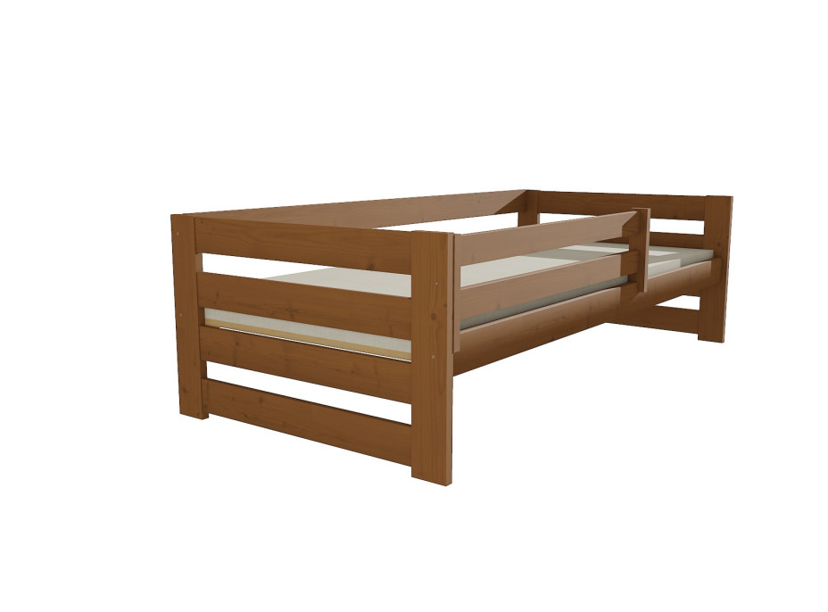 Dětská postel z MASIVU 200x90 cm SE ŠUPLÍKY - DP025