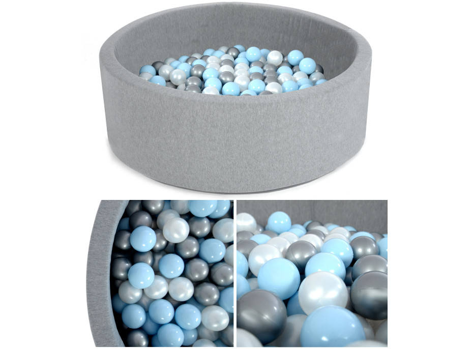 Dětský molitanový bazének BLUE CAPITAN (kuličky ZDARMA) 80x30 cm