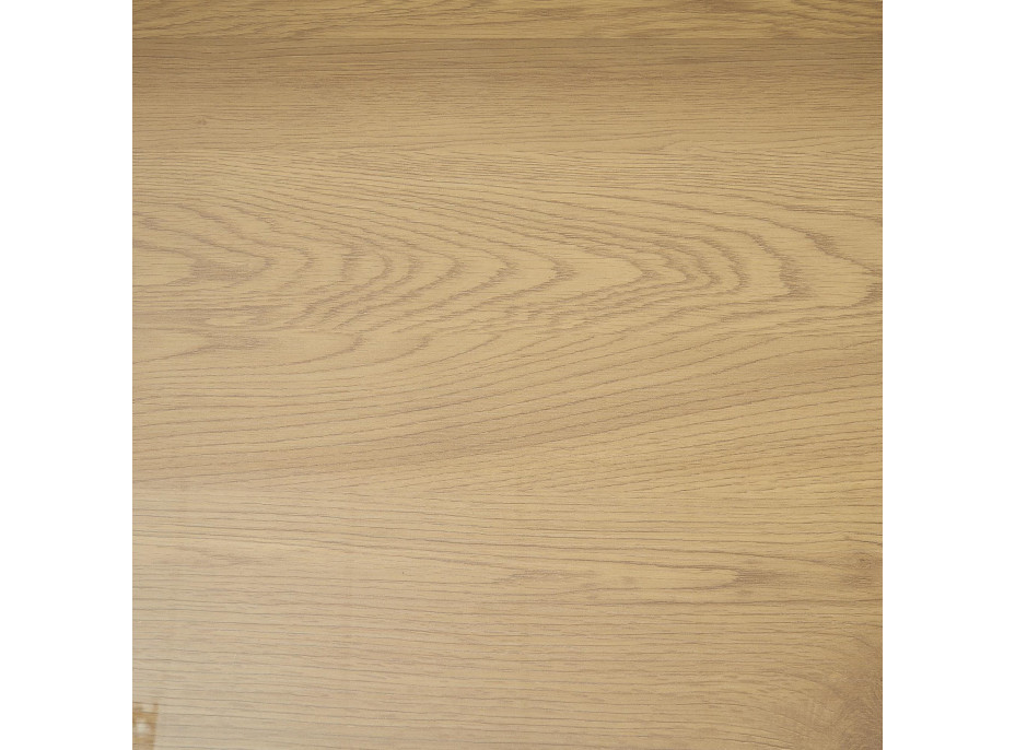 Psací stůl LOFT B36 - MDF/kov/sklo