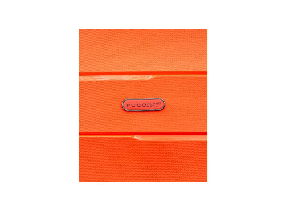 Moderní cestovní kufry BAHAMAS - oranžové