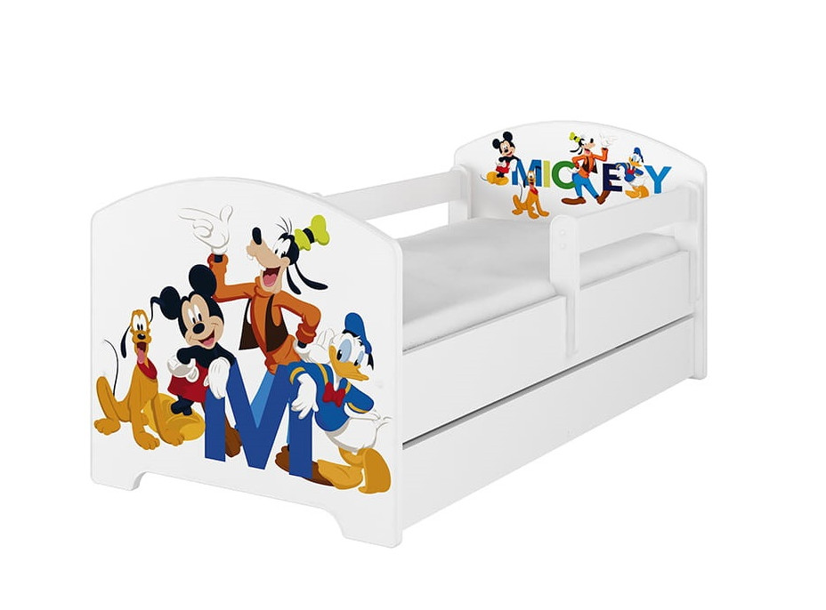Dětská postel Disney - MICKEY FRIENDS 160x80 cm