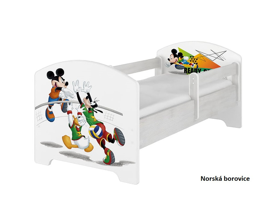 Dětská postel Disney - MICKEY VOLLEYBALL 160x80 cm