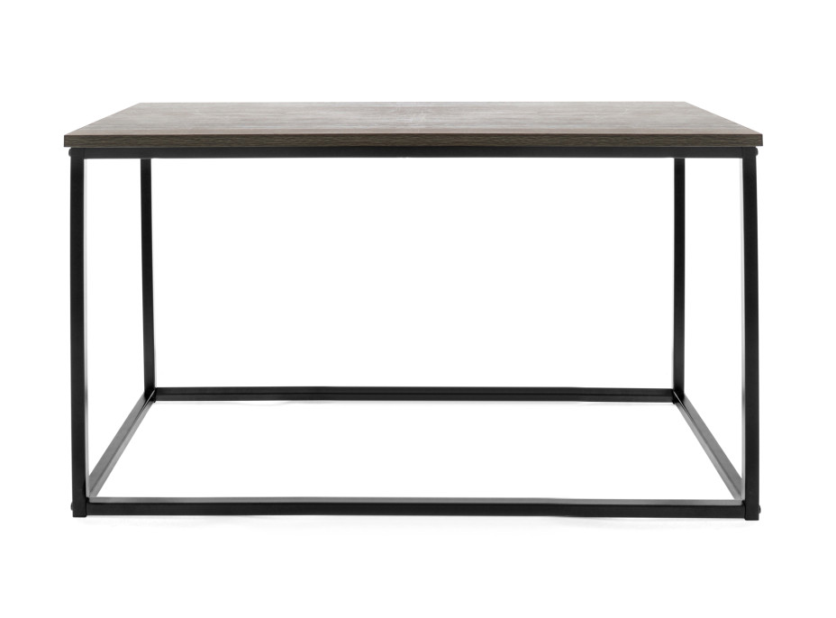 Konferenční stolek KALIS 80x40 cm - dřevo/kov