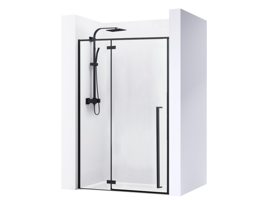 Sprchové dveře MAXMAX Rea FARGO BLACK 110 cm